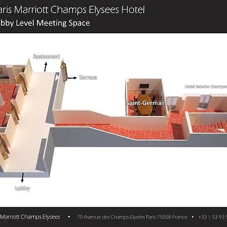 Hotel Marriott Champs Elysees Paris