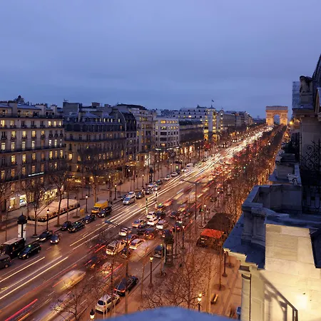 酒店 巴黎香榭丽舍大道万豪酒店 5*
